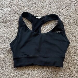 Reebok Black Sports Bra